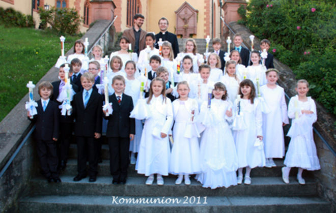 Die Kommunionkinder 2011